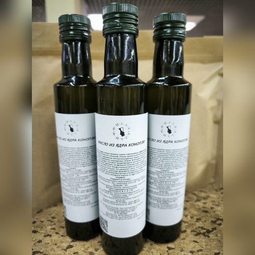 Масло из ядра конопли